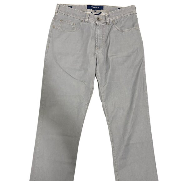 Atelier Gardeur Nigel 1 Regular Fit Pants Mens Size 34x34 Gray - Picture 1 of 7